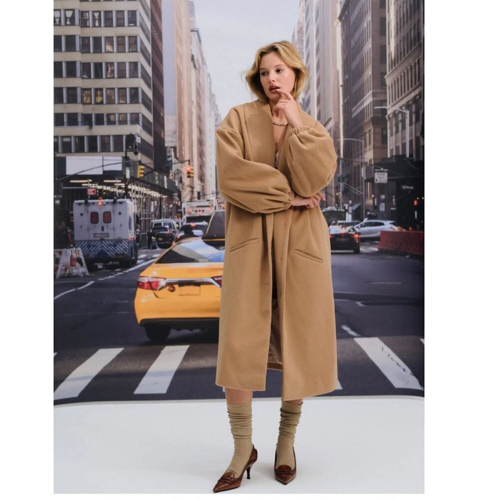 For Love and Lemons Sadie Fleece Coat